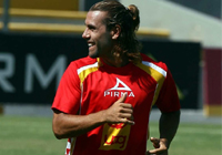 Damian en un entrenamiento